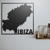 Ibiza Industriële Wall Art |  60 x 60 cm | PosterGuru