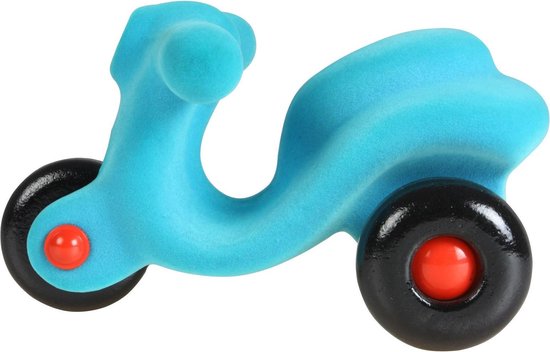 Rubbabu Scooter groot (turquoise)