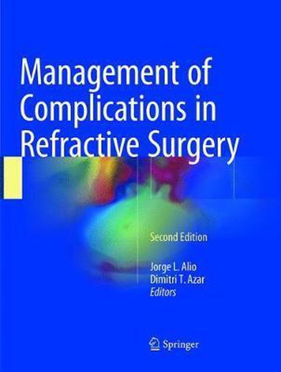 Management of Complications in Refractive Surgery - cover