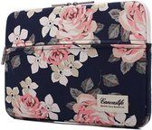 Canvaslife MacBook Air/Pro Sleeve 13 inch - Navy Rose