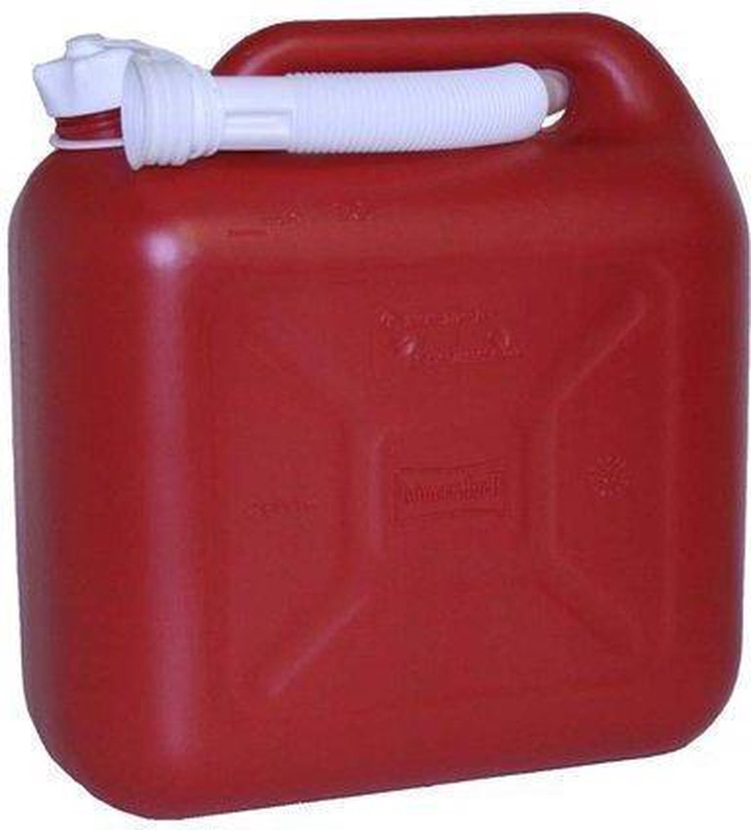 Hünersdorff jerrycan voor benzine  10 liter     rood