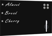 Magnetische Schoolbord 60x40cm gehard glasoppervlak - Blackboard - Schrijfbord - Tekenbord