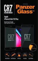 PanzerGlass CR7 Screenprotector voor iPhone 8 Plus / 7 Plus / 6(s) Plus - Zwart