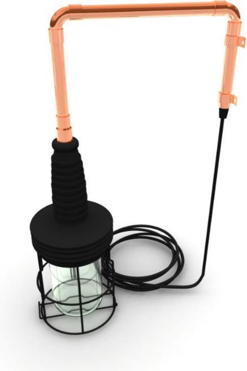 Koperen tuinlamp | Buitenlamp | Wandlamp | Outdoor | Retro | 25cm