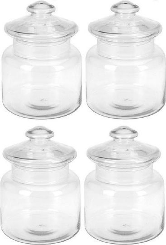 Pot Confiture Bonbonnière EDZARD Erik - Cristal Soufflé à La Bouche