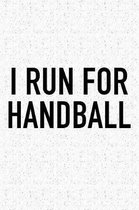 I Run For Handball
