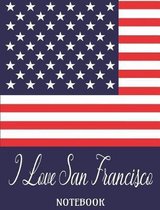 I Love San Francisco - Notebook