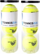 6x Tennisballen in koker - Buitenspeelgoed - Tennissen
