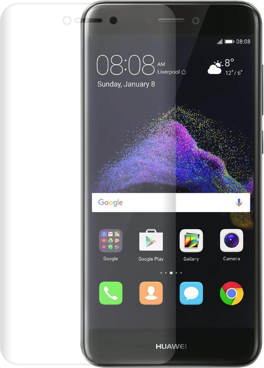 Azuri Curved Tempered Glass RINOX ARMOR - transparent - voor Huawei P8 Lite 2017