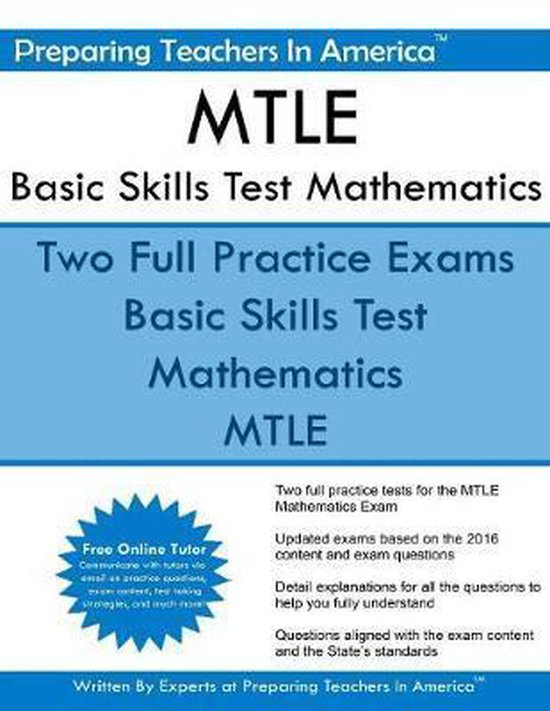 MTLE Basic Skills Test Mathematics 9781533525673 Preparing Teachers