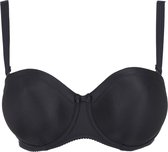 PrimaDonna Satin Strapless Bh 0161331 Zwart - maat 65F