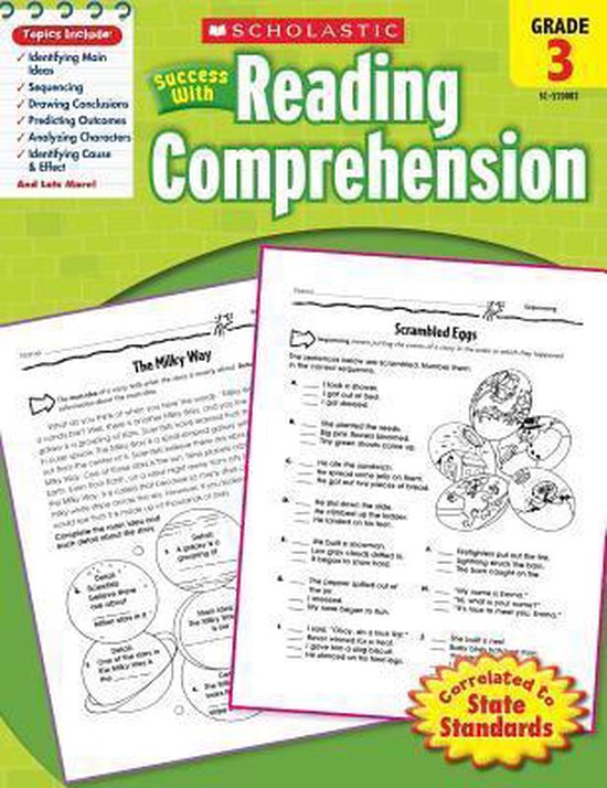 Scholastic Success with Reading Comprehension: Grade 3 Workb ... - cover