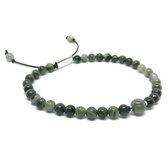 Green Line Agate Boheemse damesarmband