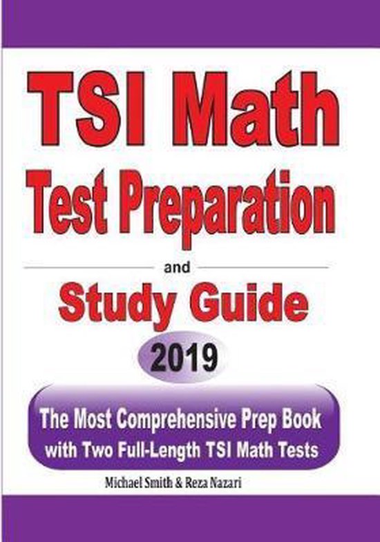 TSI Math Test Preparation and Study Guide - cover