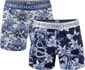 Muchachomalo Boxers Ballpx 2-pack Heren - Blauw - L