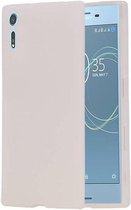 Mobieletelefoonhoesje.nl - Sony Xperia XZs TPU Hoesje Wit