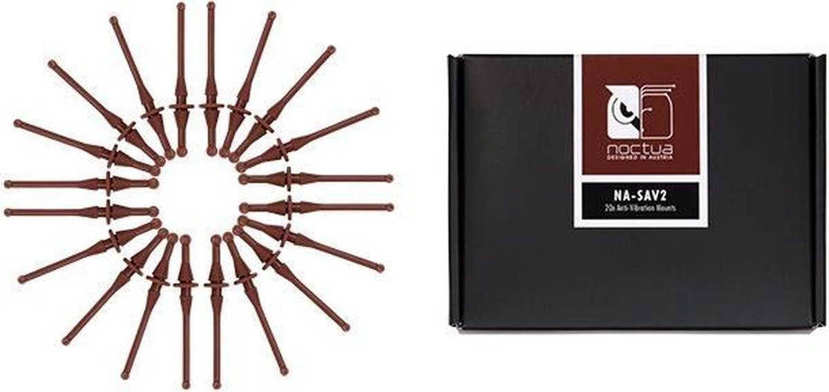 Noctua NA-SAV2 Koeling accessoire Bruin