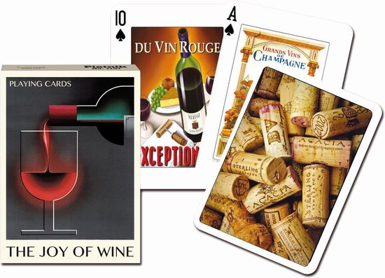 Afbeelding van het spel Joy Of Wine Speelkaarten - Single Deck