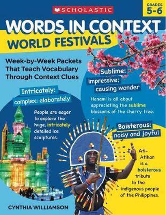 Words in Context: World Festivals: Week-By-Week Packets That ... - cover