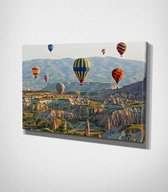 Hot Air Balloons In Istanbul Canvas - 120 x 80 cm
