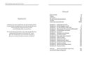 Open boekpagina's met tekst. Links: 'Opdracht'. Rechts: 'Inhoudsopgave'.