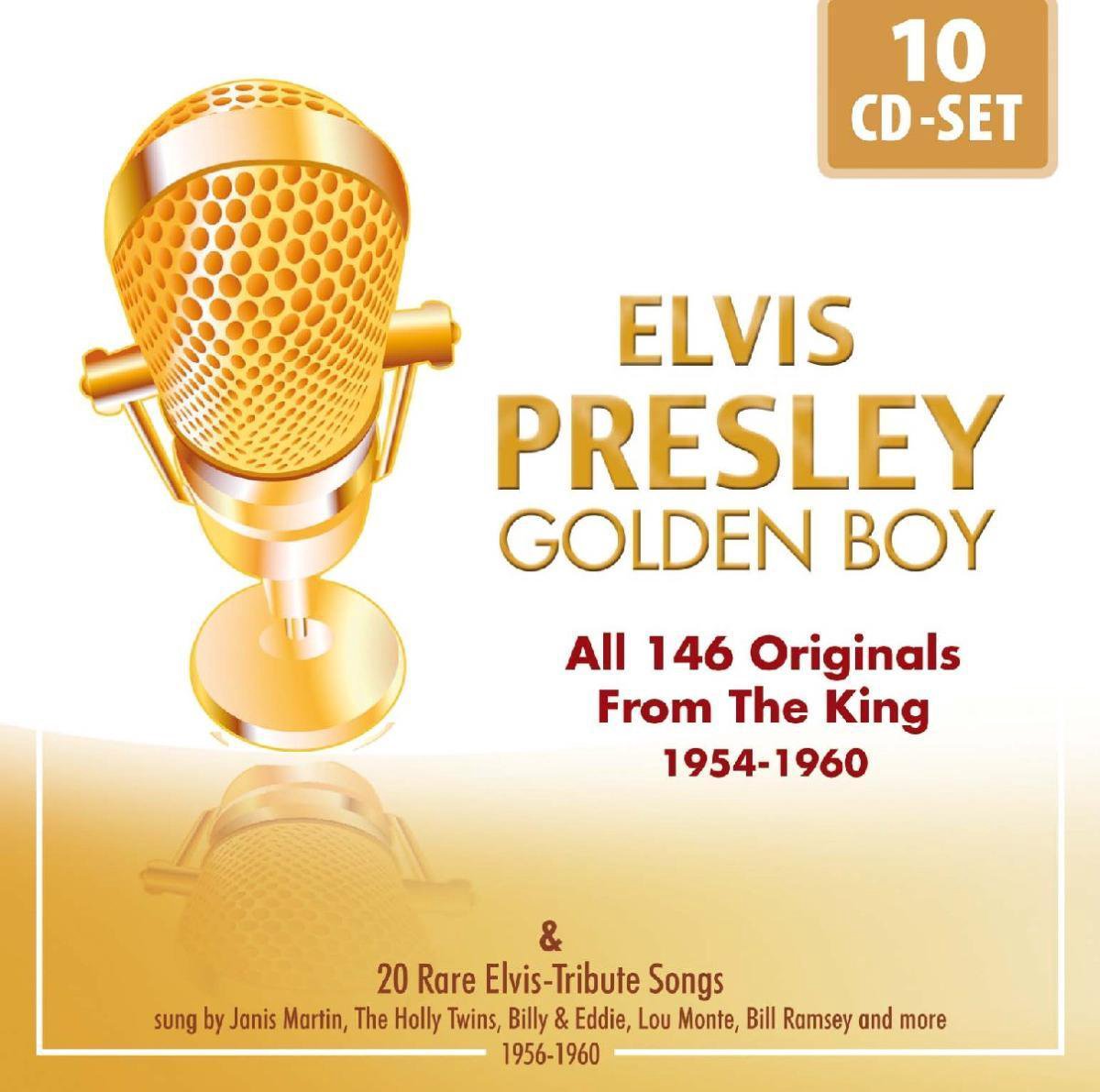 Presley Golden Boy 10 Cd Wallet