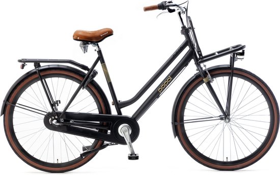 Popal Nera N3 Damesfiets - Transportfiets - 57 cm - Zwart | bol.com