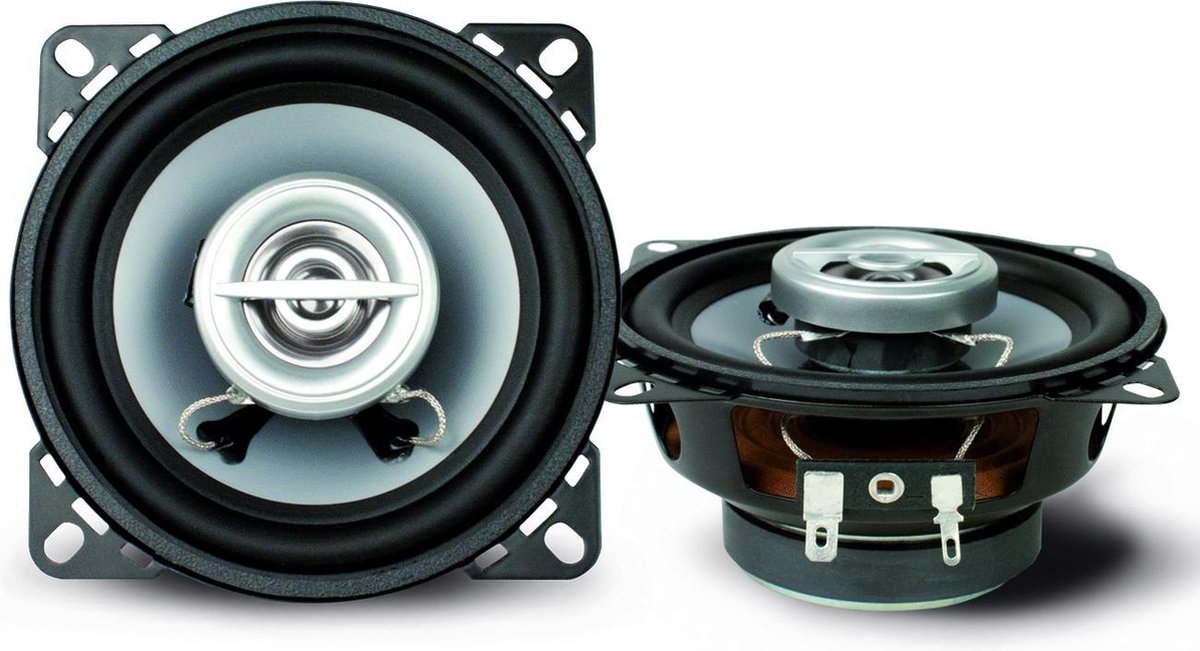 Caliber Auto Speakers Set van 2 Autospeakers 80W Max / 40 Watt RMS Vermogen 10 cm / 4 Inch Woofer (CDS10)