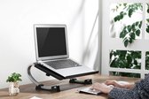 Universele Laptopstandaard - Ergonomische Bureau Standaard Met Koelfunctie - Geschikt Voor Notebook & Apple Macbook Stand - Kantelbaar & In Hoogte Verstelbaar