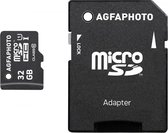 AgfaPhoto 32 Go de mémoire flash Micro SDHC classe 10 32 Go Micro SDHC classe 10