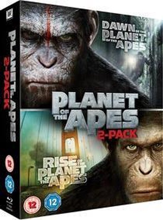Rise Of The Planet Of The Apes/Dawn Of The Planet Of The Apes (Blu-ray) |  DVD | bol.com