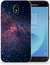 Geschikt voor Samsung Galaxy J7 2017 | J7 Pro TPU siliconen Hoesje Design Stars