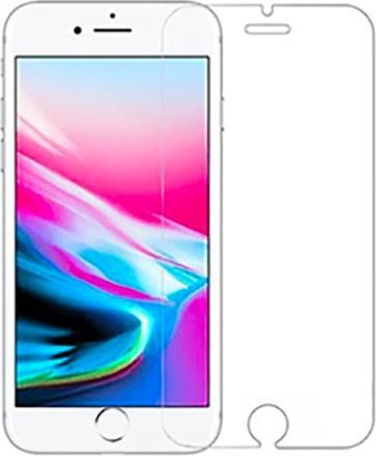 iPhone 7 hoesje roze - iPhone 8 hoesje roze - Apple iPhone se 2020 hoesje roze siliconen case hoes cover - 1x iPhone 7/8/se 2020 screenprotector - LuxeRoyal