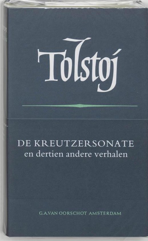 Cover van het boek 'Verzamelde werken / 6 De Kreutzersonate' van L.N. Tolstoj