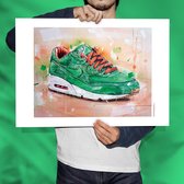 Air Max 90 homegrown print (70x50cm)