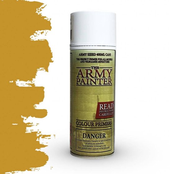 Thumbnail van een extra afbeelding van het spel Army Painter Colour Primer - Desert Yellow (400Ml)