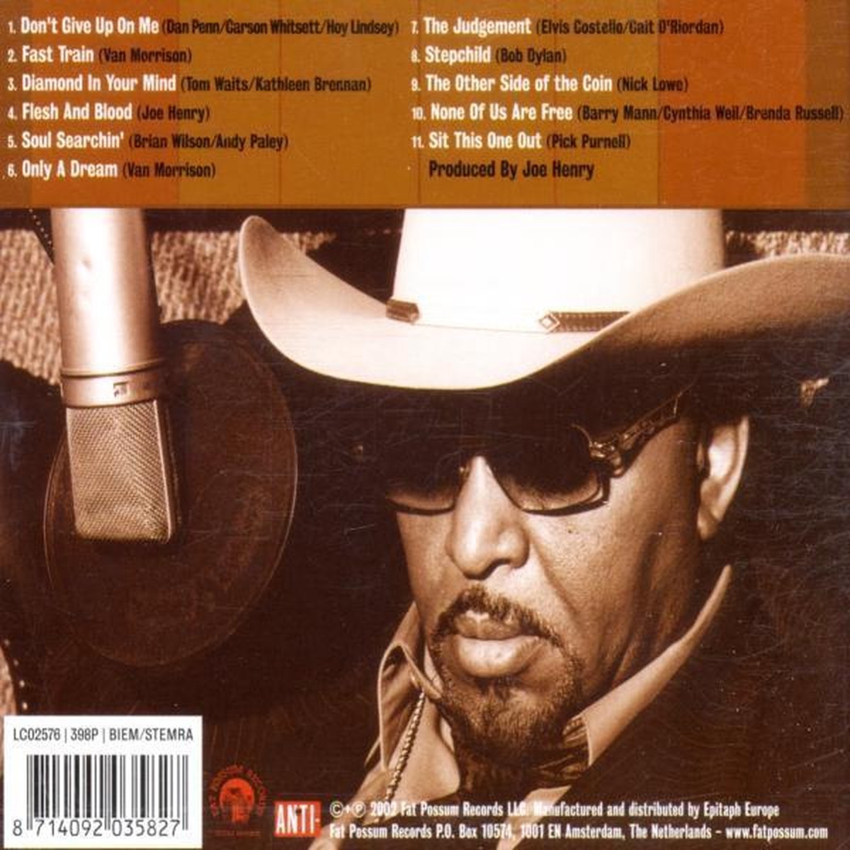 Don T Give Up On Me Solomon Burke Lyrics