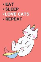 Eat Sleep Love Cats Repeat