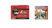 Gezelschapsspel - Mens erger je niet! & Monopoly Junior - 2 stuks