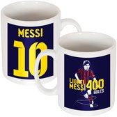 Messi Record 400 Goals Mok