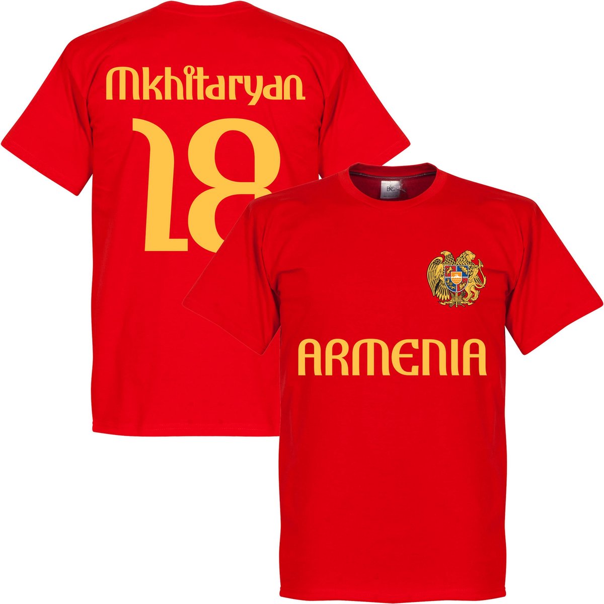 Armenië Mkhitaryan 18 T-Shirt - XXXL