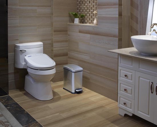 Poubelle EKO Rejoice - 8 l - Acier inoxydable mat