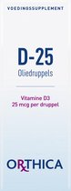 Orthica D-25 Oliedruppels (vitaminen) - 15 ml