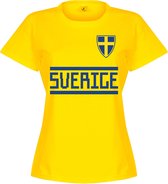 Zweden Dames Team T-Shirt - Geel - XXL