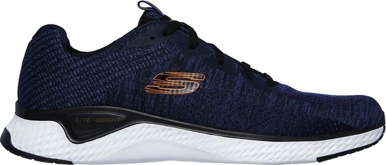 Skechers heren sneaker Blauw Maat 43 Skechers heren sneaker Blauw Maat 43