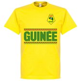 Guinea Team T-Shirt - Geel - XXL