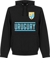 Uruguay Team Hooded Sweater - Zwart - S