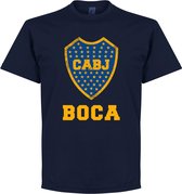Boca Juniors CABJ Logo T-Shirt - Navy - M