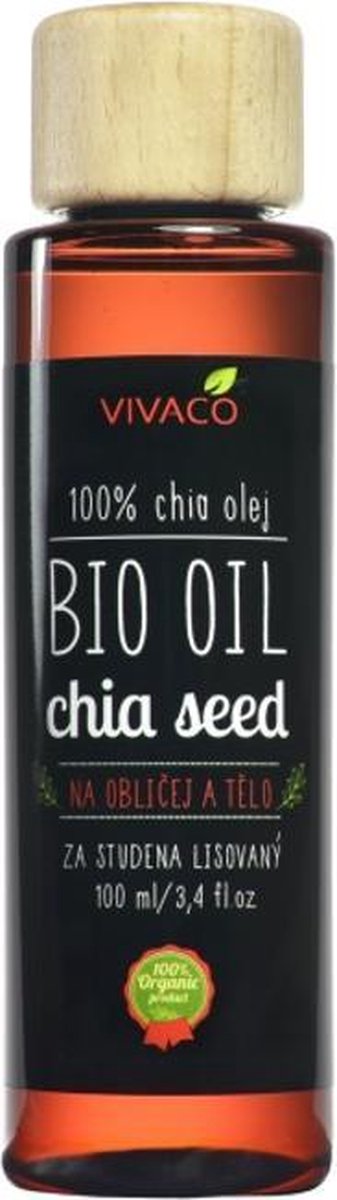 VIVACO BIO OIL Huile de graines de chia (100% biologique) - 100 ml -  effets... | bol.com
