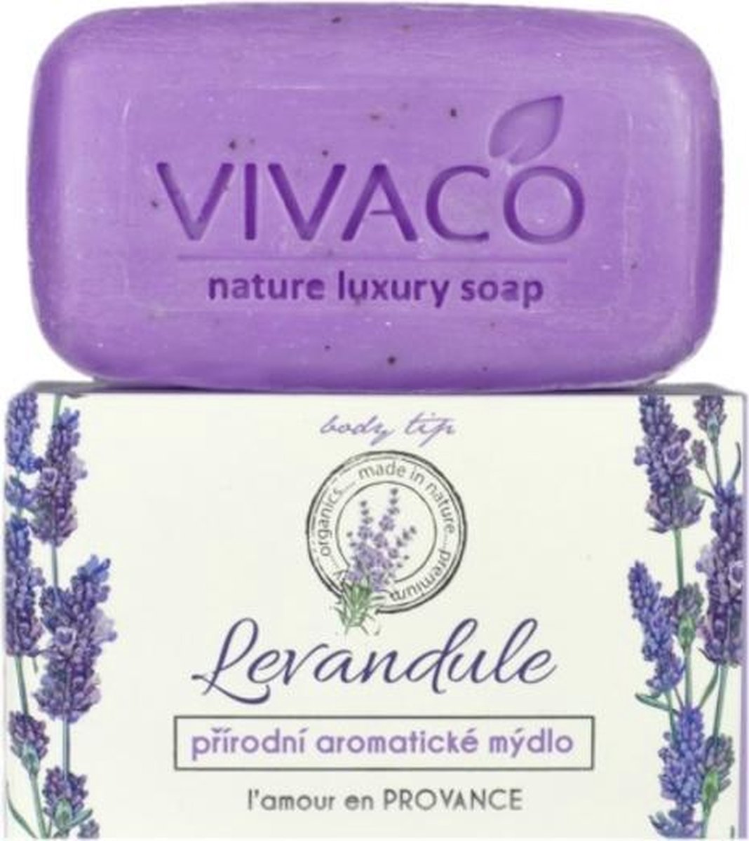 BODY TIP Lavendel handgemaakte zeep - 100 g